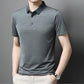 🔥Men’s Casual Ice Silk Lapel T-shirt（43% OFF）