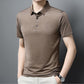 🔥Men’s Casual Ice Silk Lapel T-shirt（43% OFF）