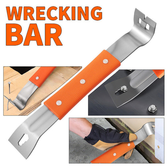 Multifunctional Stainless Steel Wrecking Bar