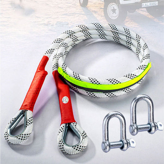 🚗Emergency Trailer Rope/PROFESSIONAL OFF-ROAD RECOVERY GEAR