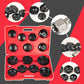 14-Piece Iron Oil Filter Cap Wrench Tool Set